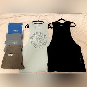 GYMSHARK & YOUNG LA TANK TOP SHIRTS!